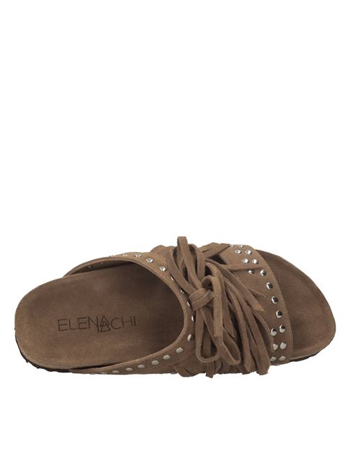 Mules in camoscio ELENA IACHI | C30TAN